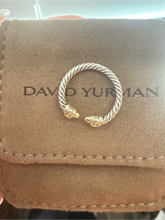 David Yurman Jewelry - David Yurman Two-Tone Cable RENAISSANCE RING